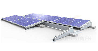 Ballasted Flat Roof Mounting Landscape